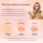 Gold Eye Masks with Hyaluronic Acid - 14 Pairs
