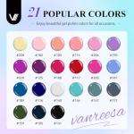 21 Color Gel Nail Polish Set for Women