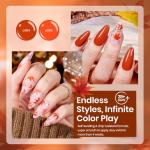 Fall Gel Nail Polish Set - 6 Autumn Colors