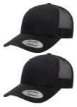 Yupoong Men's Retro Trucker Caps - 2 Pack