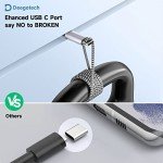 10FT USB C Cable - Black/Grey