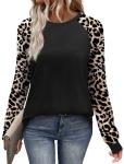 Cute Long Sleeve Raglan Shirts for Women