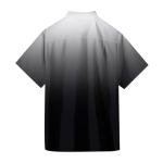 Men's Hawaiian Button-Down Gradient Summer Shirt