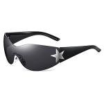 Y2K Oversized Frameless Sunglasses for Everyone
