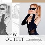 Y2K Oversized Frameless Sunglasses for Everyone
