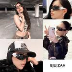 Y2K Oversized Frameless Sunglasses for Everyone