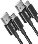 Anker USB A to C Cables (2 Pack, 3FT)
