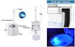 Motion Sensor Toilet Night Light - 9 Colors