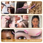 Hair Wax Stick Set with Edge Brush Combo