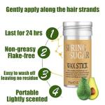 Hair Wax Stick Set with Edge Brush Combo