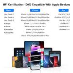 2-Pack MFi Certified 6FT iPhone Charger Cables