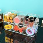 JessLab 3-Cube Acrylic Makeup Organizer