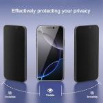 Ailun 3 Pack Privacy Screen Protector for iPhone 16 Pro Max [6.9 inch], Anti Spy Private Tempered Glass Anti-Scratch Case Friendly