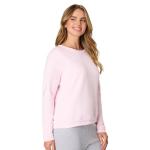 Hanes Women's EcoSmart Crewneck Sweatshirt, Pale Pink, XL