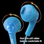 JVC Gumy Earbuds in Blue - Model HA-F160-A