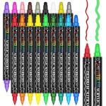 18-Piece Dual Tip Acrylic Paint Marker Set