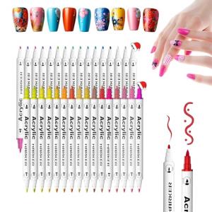 32 Colors Dual Tip Acrylic Paint Pens