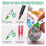 32 Colors Dual Tip Acrylic Paint Pens