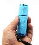 DAFURIET 4 Pack Glow in Dark LED Flashlights