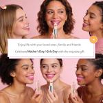 6-Pack Crystal Flower Color Change Lipstick