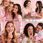 6-Pack Crystal Flower Color Change Lipstick