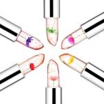 6-Pack Crystal Flower Color Change Lipstick