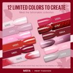 12-Color Gel Nail Polish Set for DIY Manicure