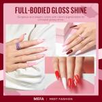 12-Color Gel Nail Polish Set for DIY Manicure