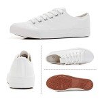 Adokoo Women's White Casual Sneakers - Size 9