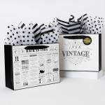 Crisky 13" Gift Wrap Bag with Card & Tissue