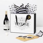 Crisky 13" Gift Wrap Bag with Card & Tissue