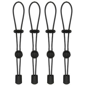 4-Pack Hiking Stick Holders with Elastic Lanyards