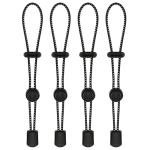 4-Pack Hiking Stick Holders with Elastic Lanyards