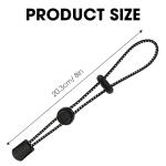 4-Pack Hiking Stick Holders with Elastic Lanyards