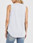 Women’s Casual Sleeveless Tank Top in White