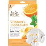 4-Pack Vitamin C Collagen Hydrating Face Masks