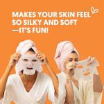 4-Pack Vitamin C Collagen Hydrating Face Masks