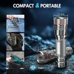 Super Bright Rechargeable Tactical LED Flashlight