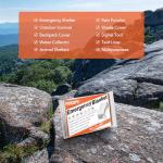 6 Pack Mylar Emergency Survival Blankets for Outdoors