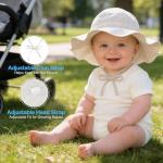 Baby Boy/Girl Sun Hat with Wide Brim