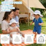 Baby Boy/Girl Sun Hat with Wide Brim