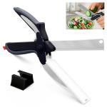 Smart Kitchen Scissors with Built-In Cutting Board