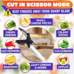 Smart Kitchen Scissors with Built-In Cutting Board