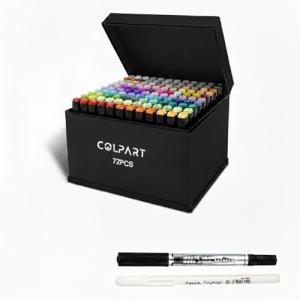 26 Color Dual Tip Acrylic Paint Markers