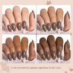 Vegan Nail Polish Set - 4 Quick Dry Colors