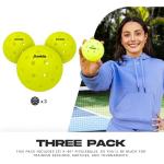 Franklin Sports X-40 Pickleball Balls - 3 Pack