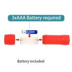 5 Pack Mini LED Flashlights for Kids