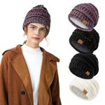 Cozy Purple Slouchy Beanie Hat for Women