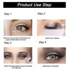 100 Pcs Lint-Free Eyeshadow Shield Pads