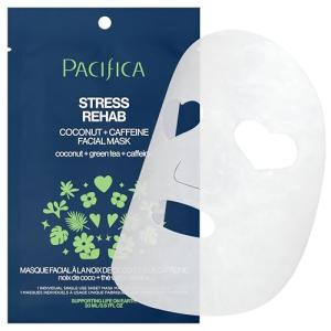Stress Relief Sheet Mask with Coconut & Green Tea